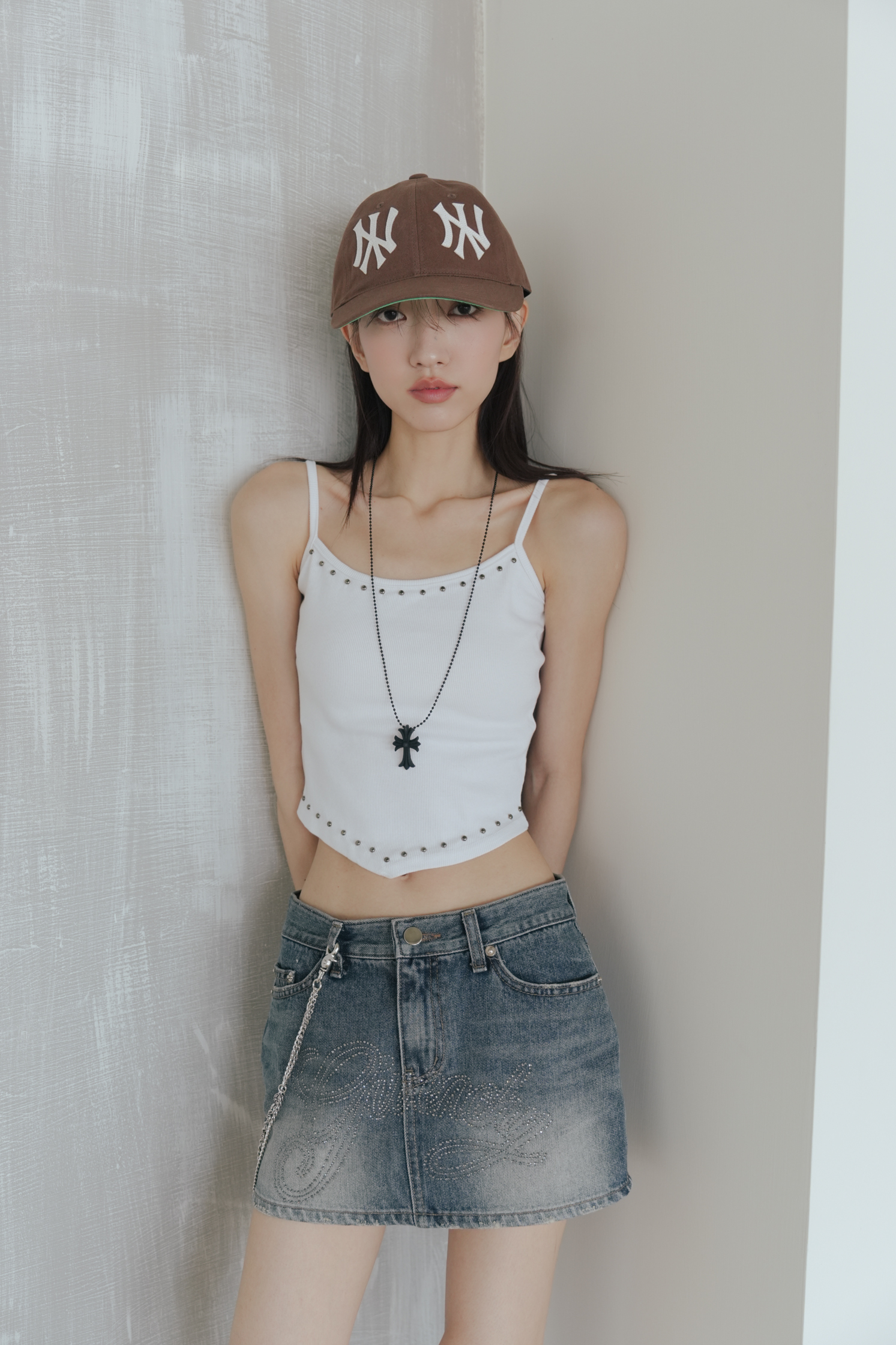 Two-line Chrysanthemum Pants Chain #褲鏈