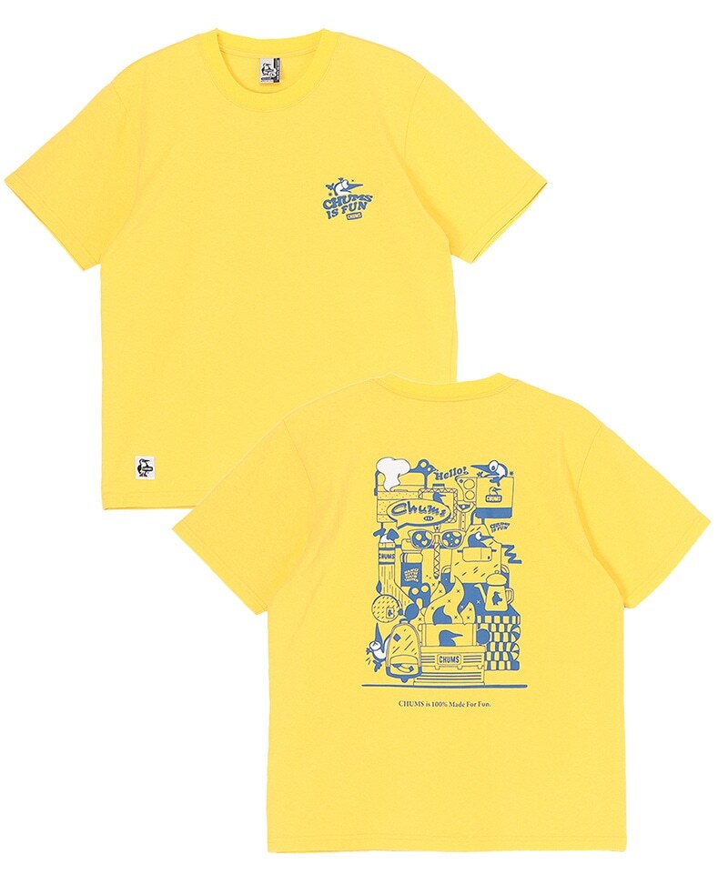 CHUMS - 女裝"Chums Is Fun" T 恤 CH11-2522