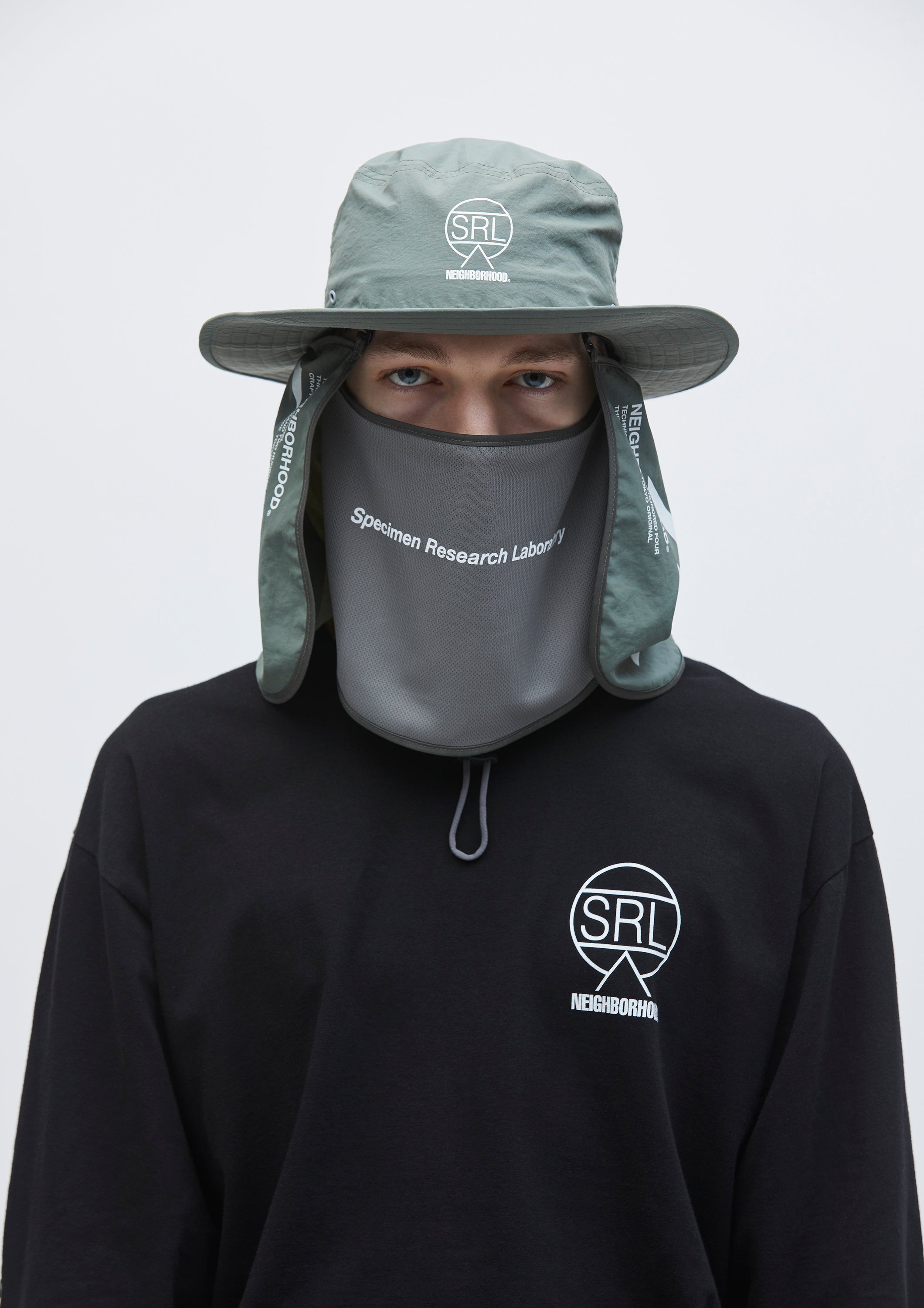 NEIGHBORHOOD｜ SRL . SUNGUARD HAT 橄欖綠