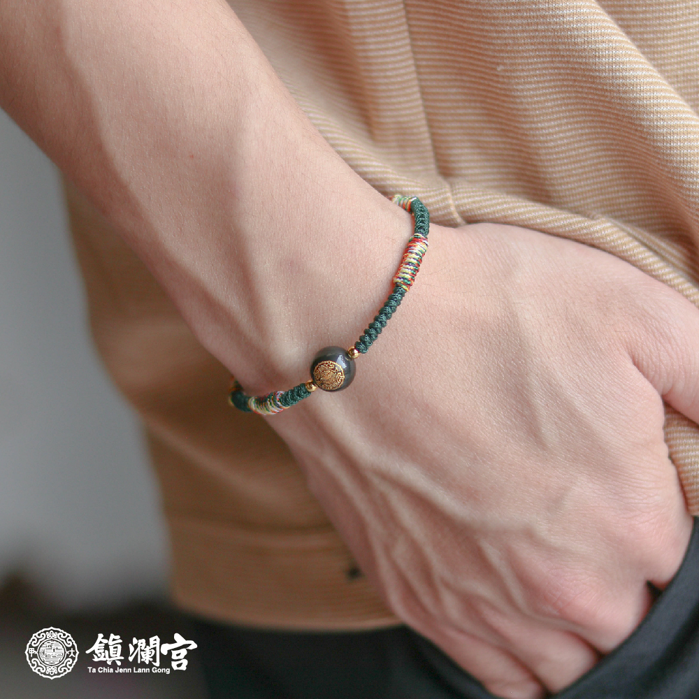 永保安康綠│五色守護平安繩│擋煞│媽祖賜福【鎮瀾宮 x 天后 】