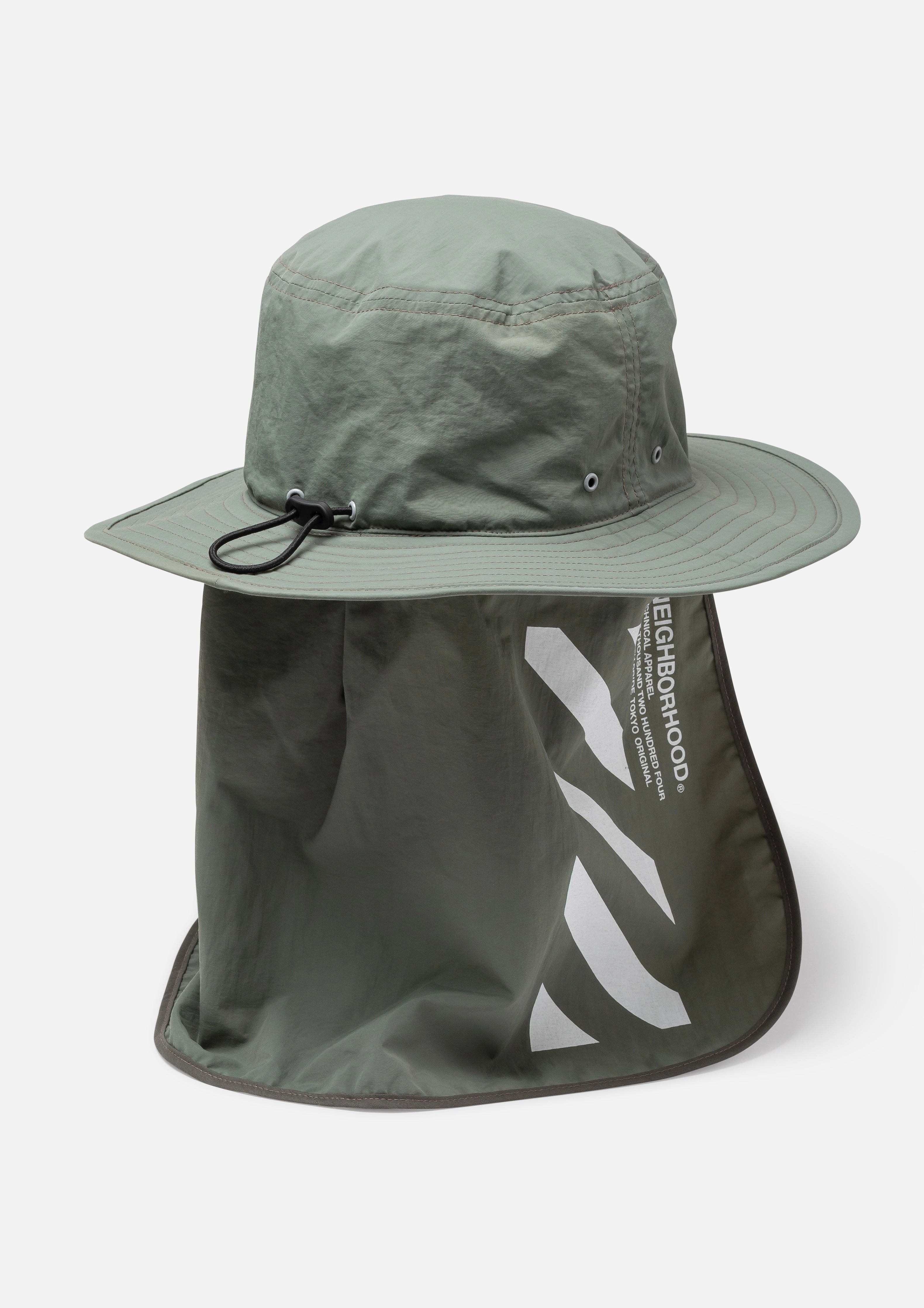 NEIGHBORHOOD｜ SRL . SUNGUARD HAT 黑