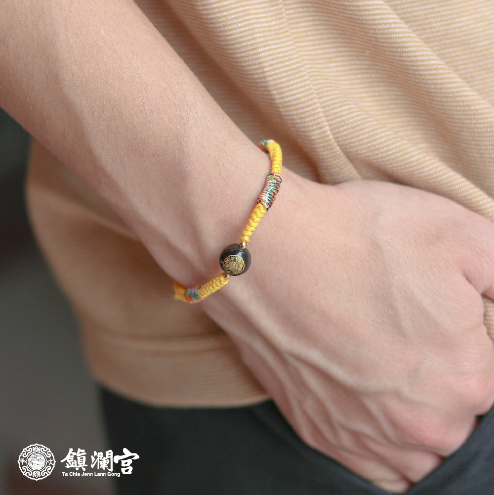 除小人開運黃│五色守護平安繩│除小人 │開運 │媽祖賜福【鎮瀾宮 x 天后 】