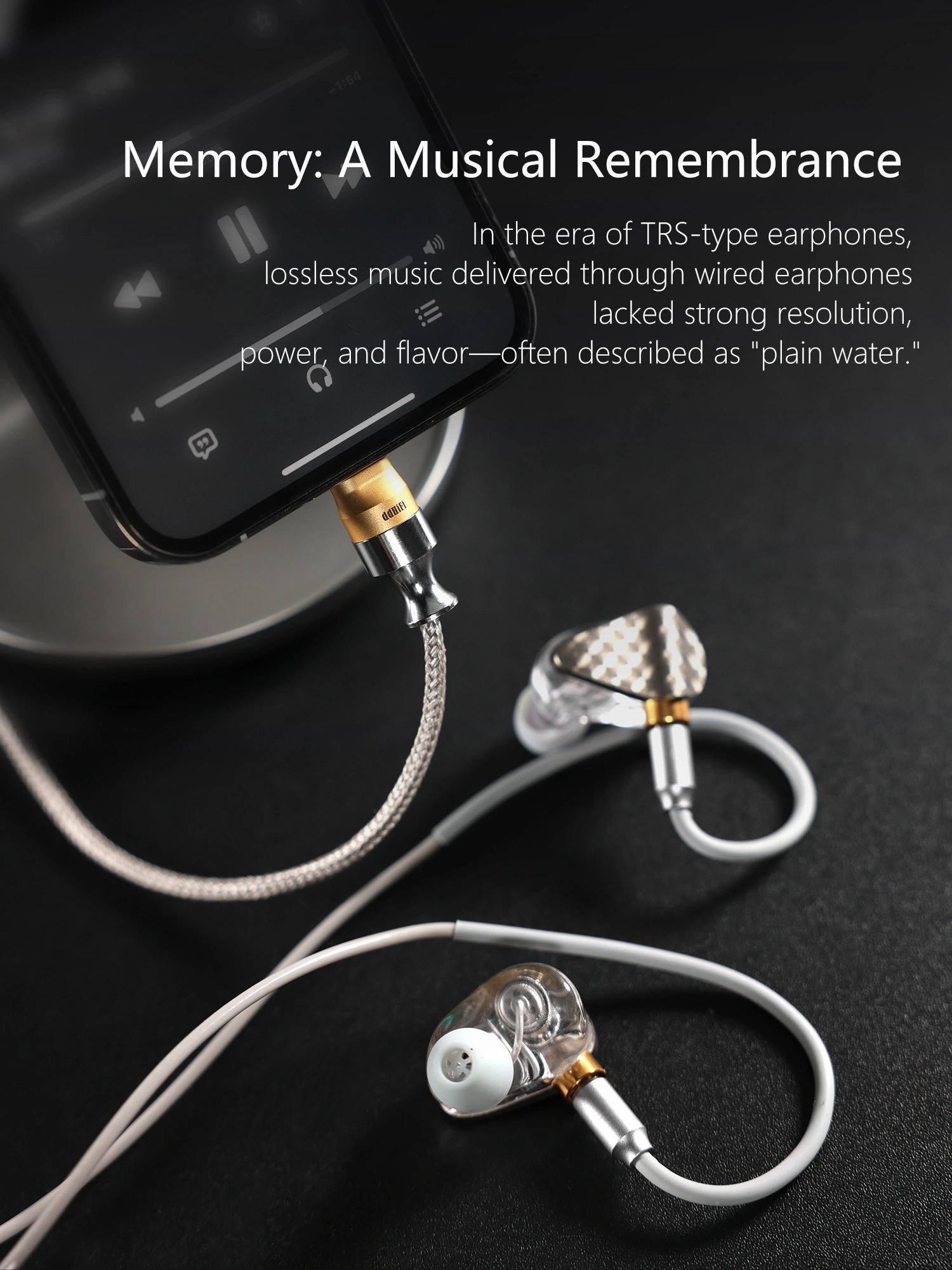 ddHiFi M110A Lightning Interface DAC Earphone Cable