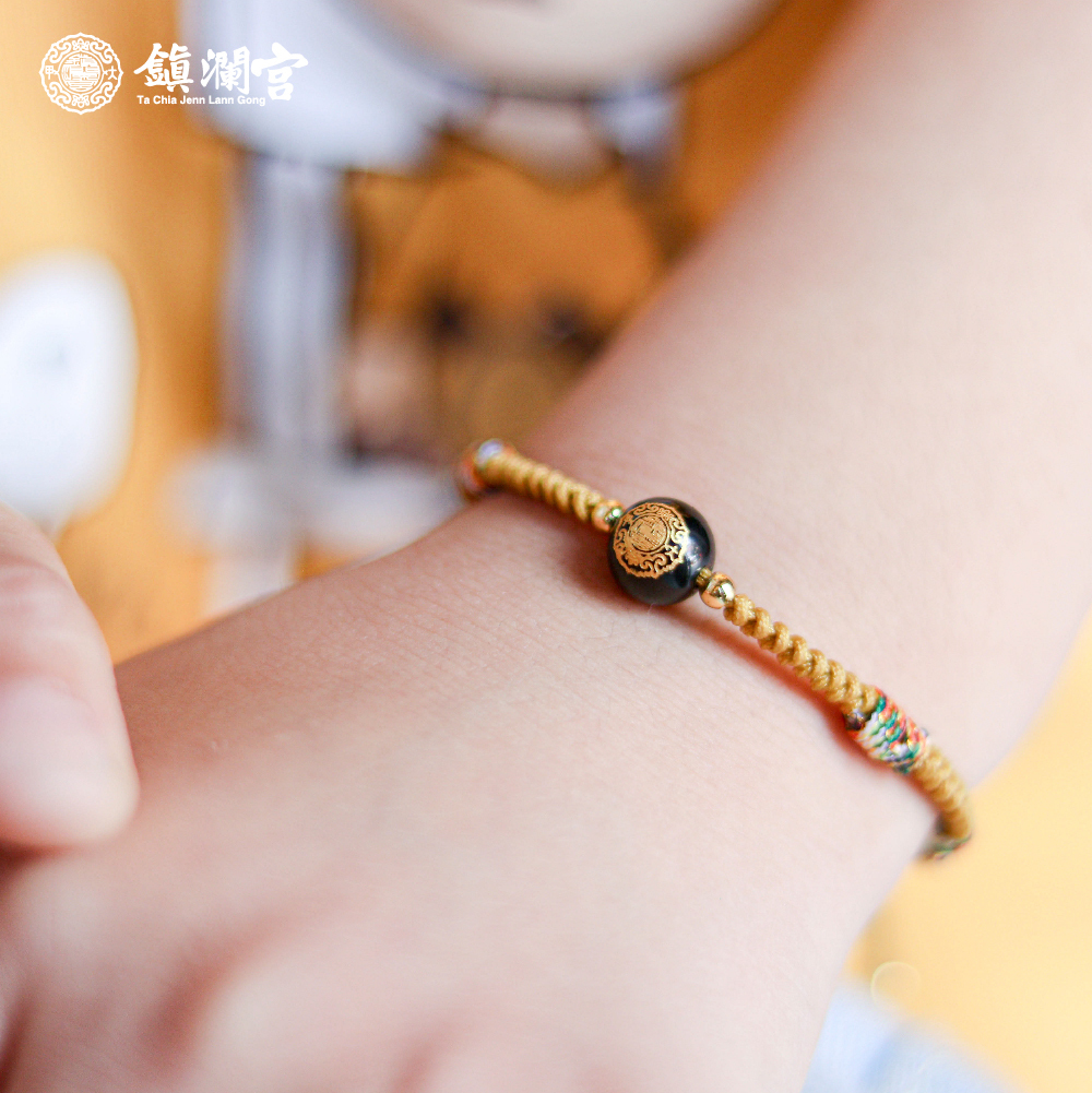 富貴寶寶金│兒童款│五色守護平安手繩│富貴│轉好運│媽祖賜福平安【鎮瀾宮 x 天后 】