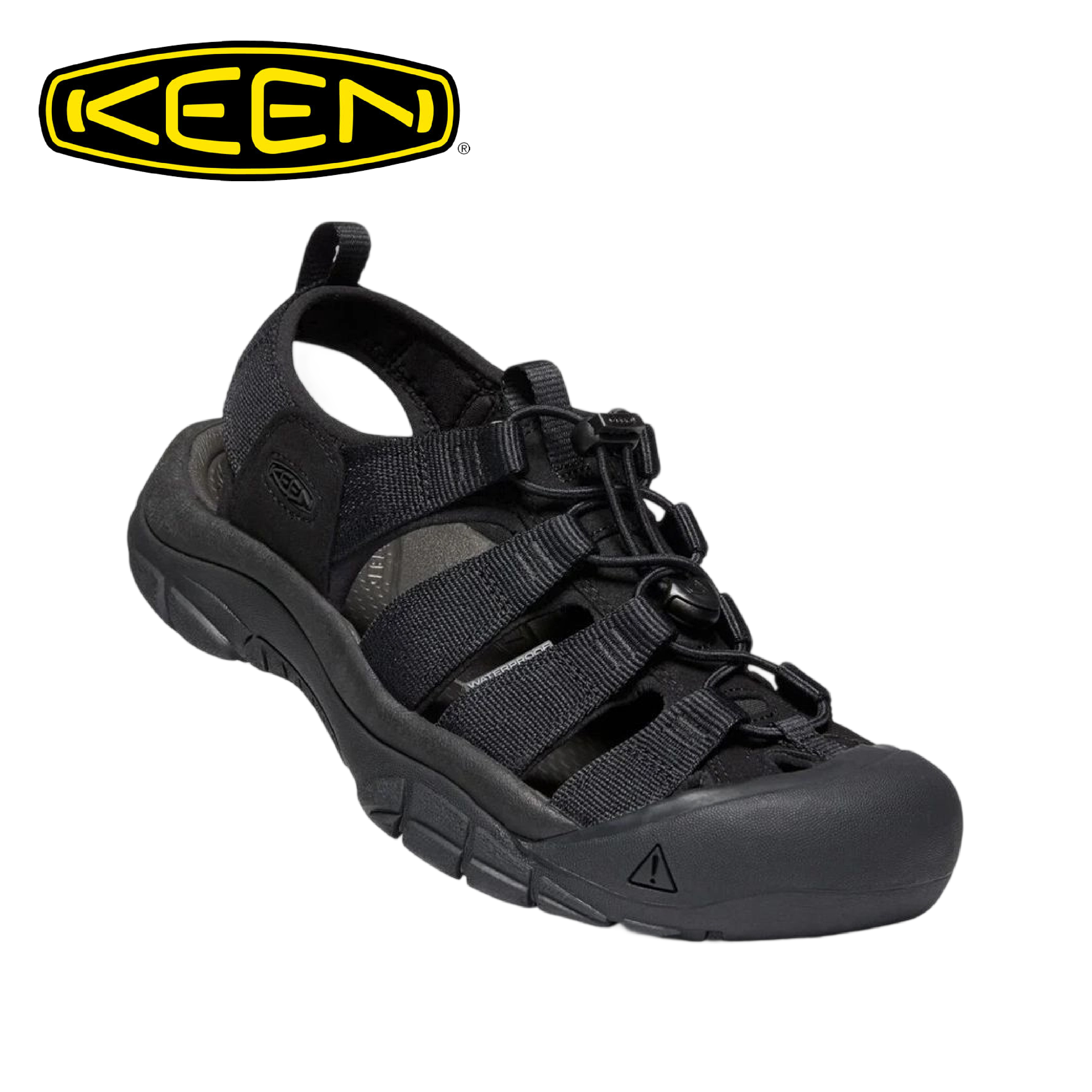 KEEN 美國 NEWPORT H2 水陸兩用護趾涼鞋 男款 (黑色) 30K22258