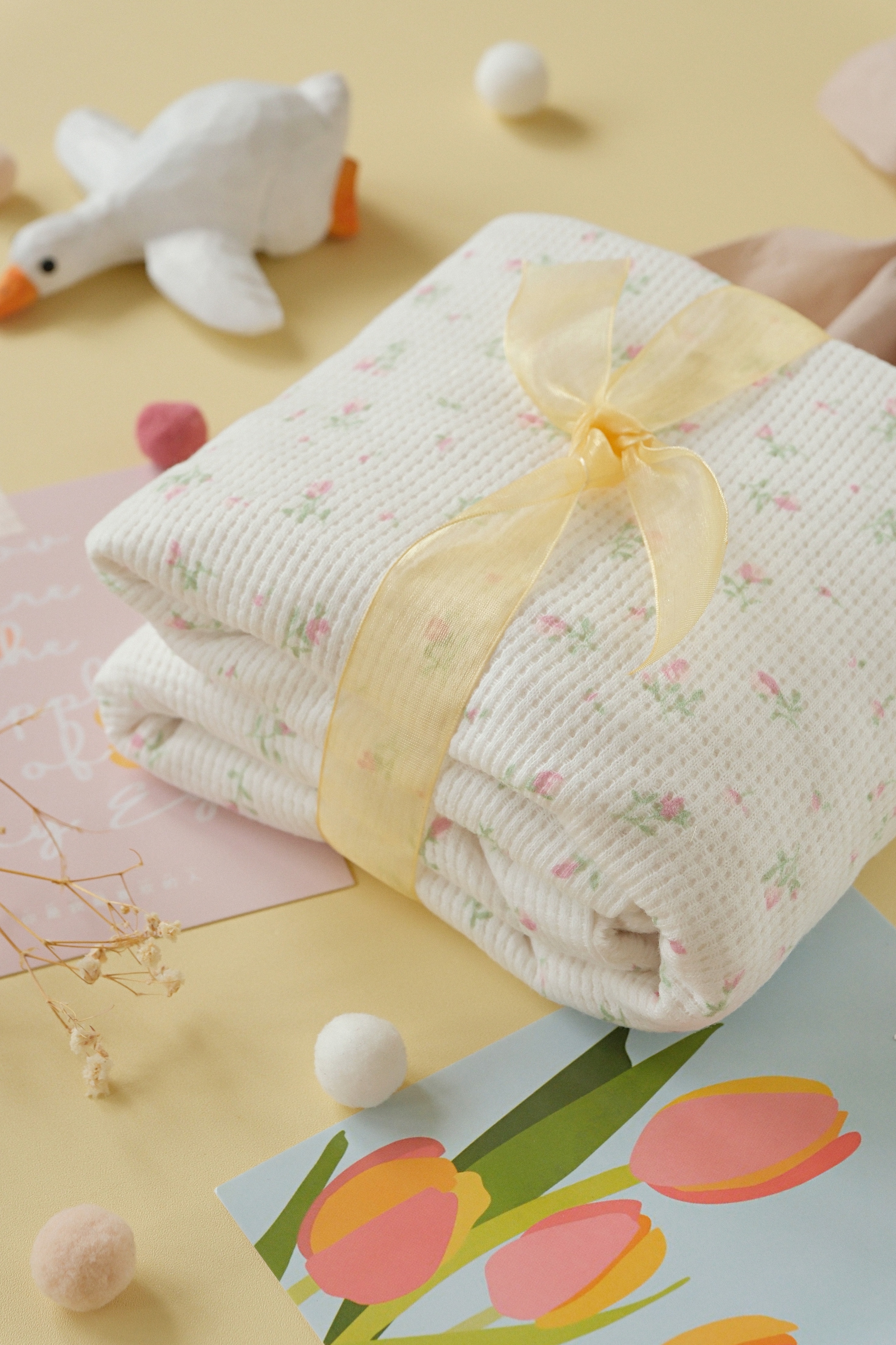 Hi Y.P store-嬰兒車蓋毯-花語微光