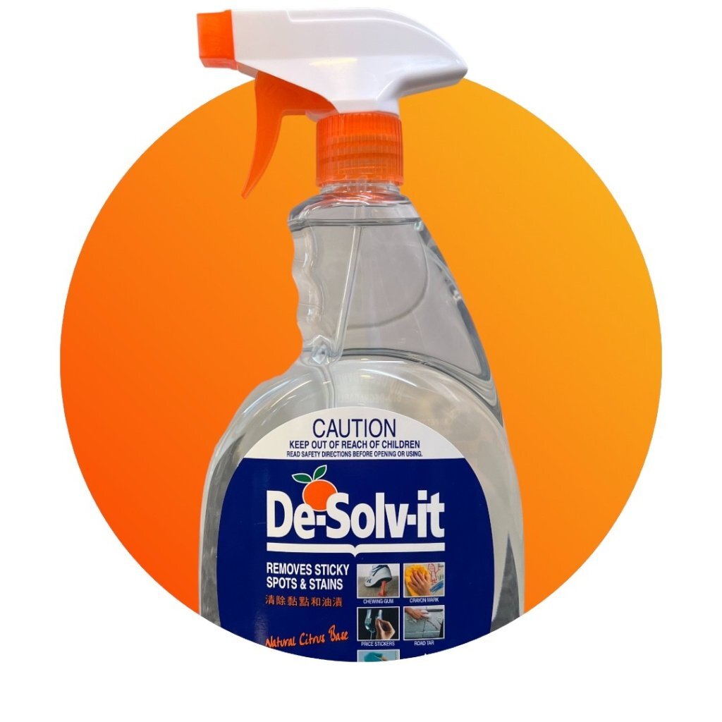 DE-SOLV-IT【澳洲製造】750 ml 食品級認證 萬用去油漬除膠劑「橙水」 750 ml 噴咀裝