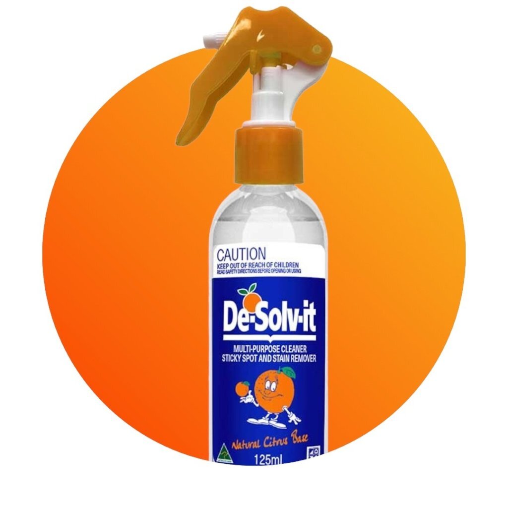 DE-SOLV-IT【澳洲製造】125 ml 食品級認證 萬用去油漬除膠劑「橙水」 125 ml 噴咀裝