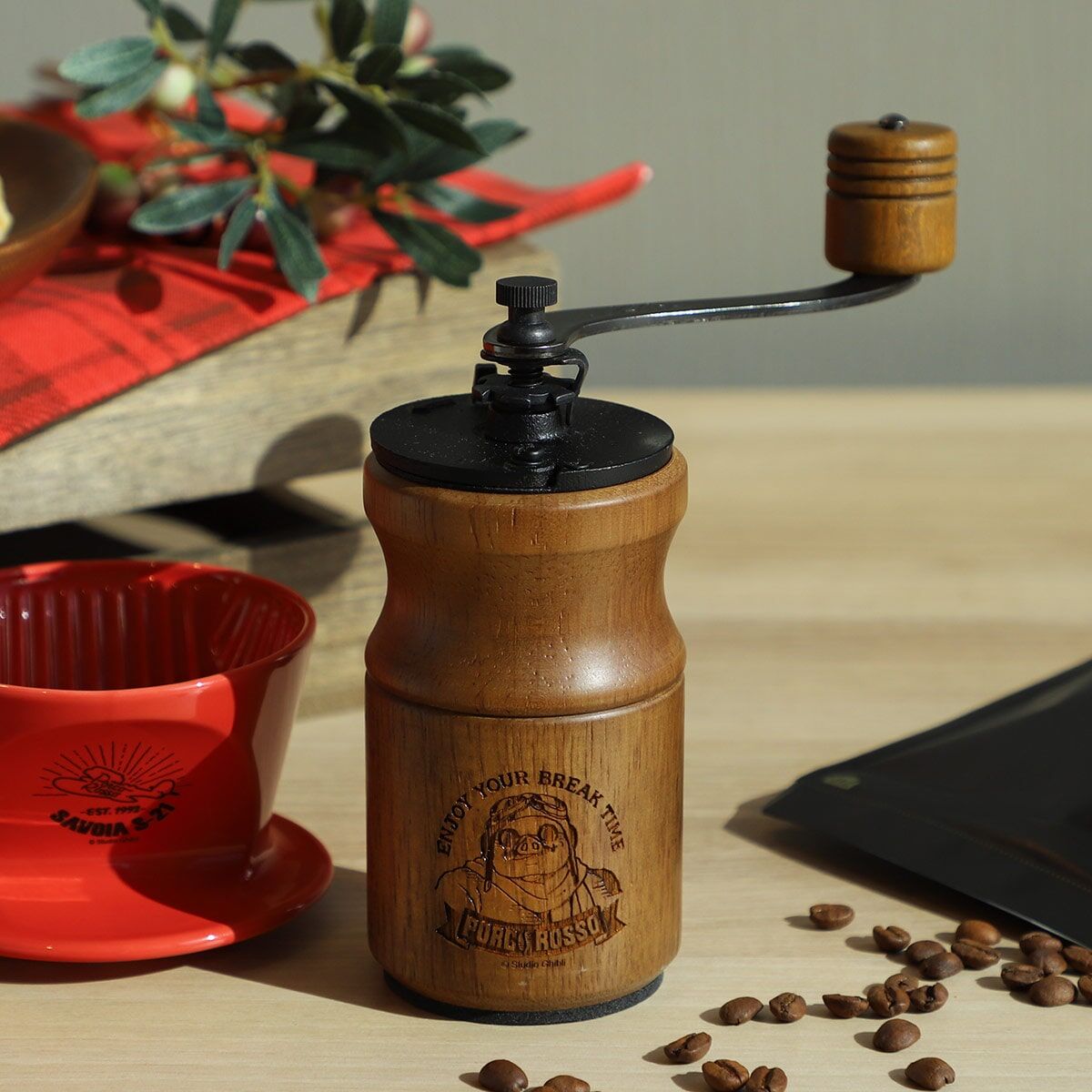 kalita 手動咖啡研磨器 紅豬