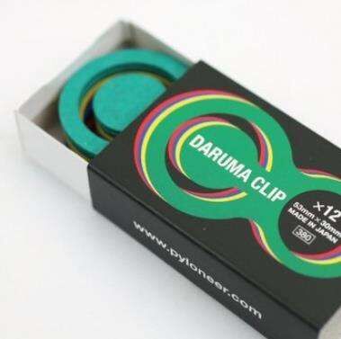 Daruma 達摩造型 紙製書籤｜Pyloneer 日本