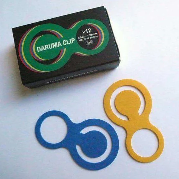 Daruma 達摩造型 紙製書籤｜Pyloneer 日本