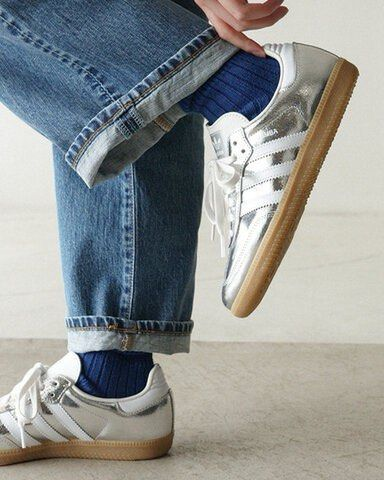 ADIDAS SAMBA OG Y2K Silver Metallic 復古銀 裂紋 JR0035