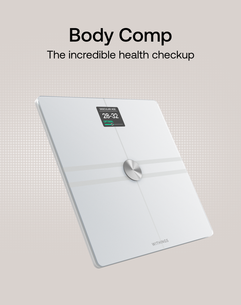 Withing   Body Comp  Wi-Fi Scale ホワイト Withing Body Comp Wi-Fi Scale ホワイト Body Comp - White