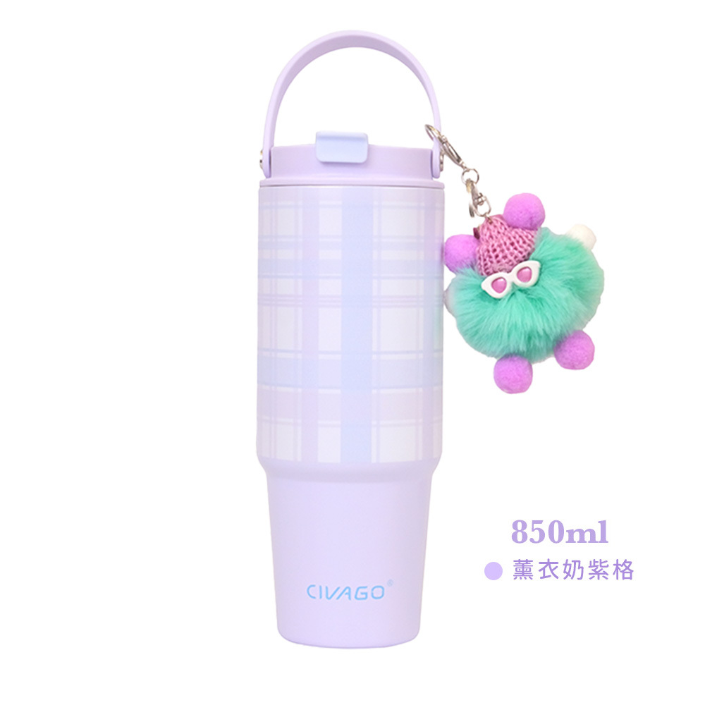 小怪獸雙飲保溫保冷杯850ml