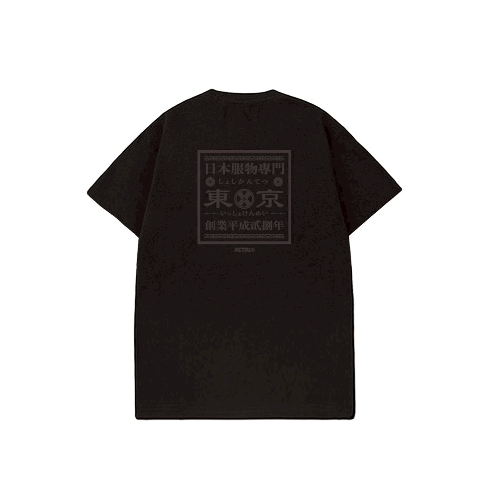 XCTRL 東京方標短T-黑