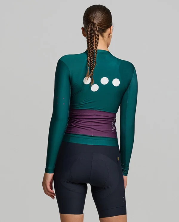 Pedla 女款薄長袖車衣 BOLD Essentials Classic LS Jersey /Pine 松綠