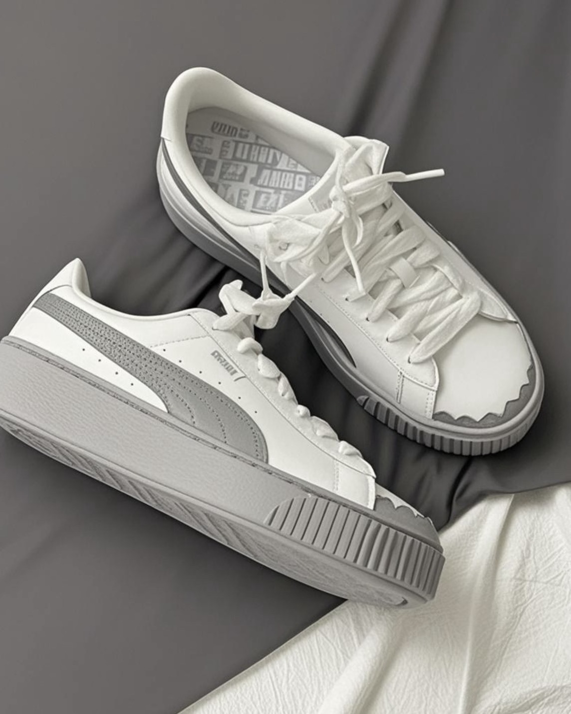 【預購】PUMA W PALTFORM RIBBON 鬆糕蕾絲 40415701