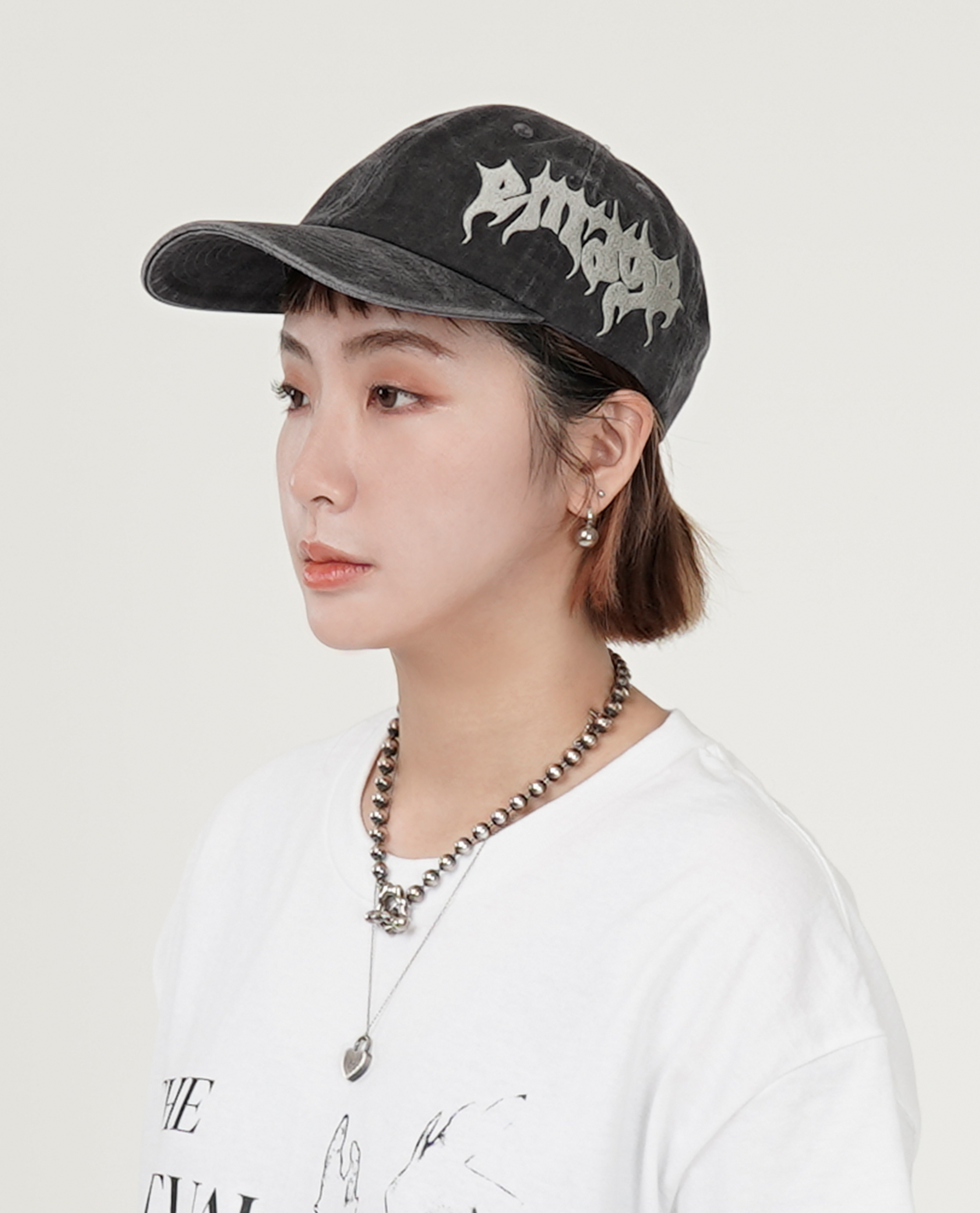 EmageQ AGGRESSIVE LOGO CAP - 25SS