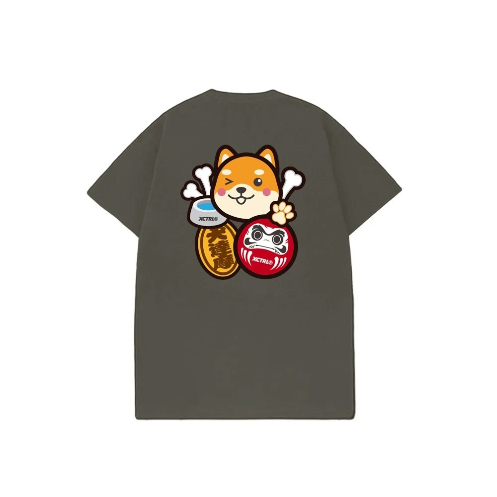 XCTRL 犬達摩短T-深灰