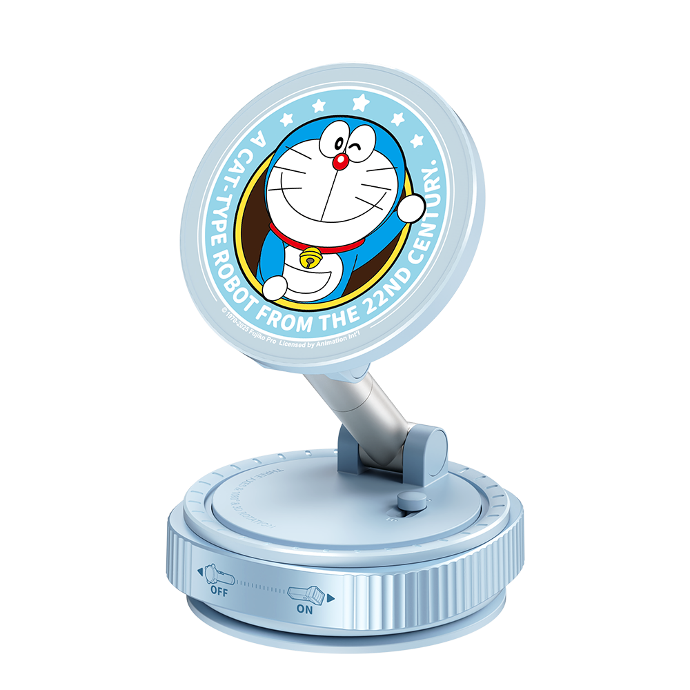 【Doraemon哆啦A夢】真空吸盤磁吸手機支架