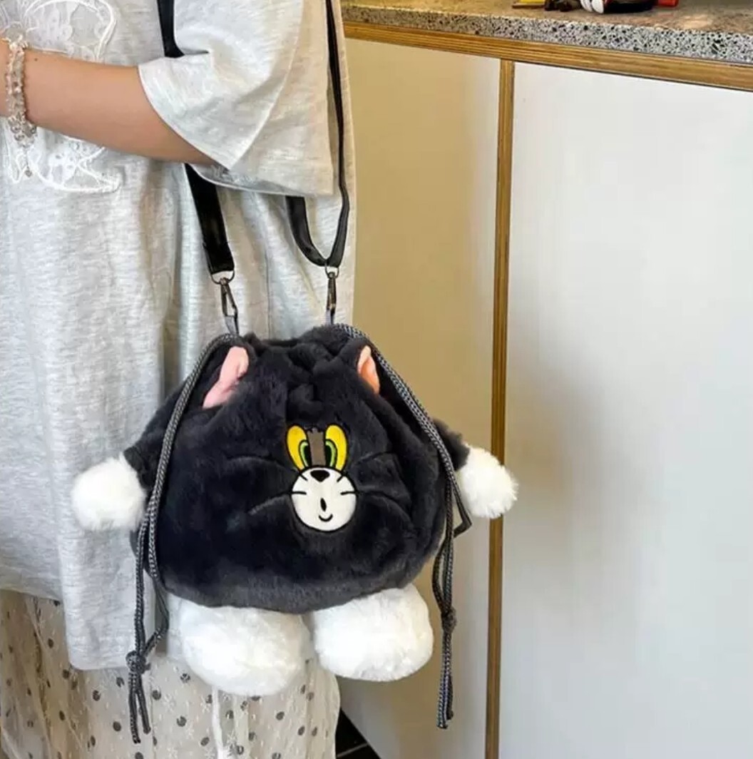 可愛動物造型毛絨包