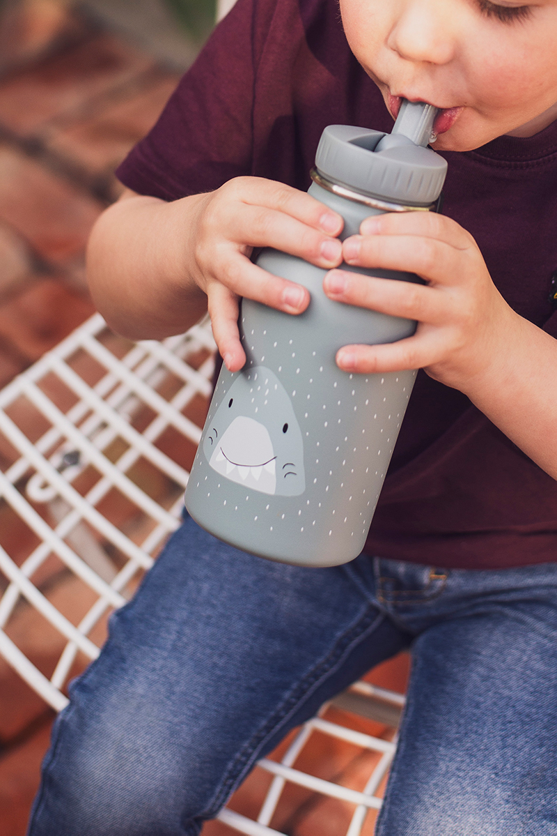 trixie 動物愛喝水隨身瓶-嘟嘟鯊魚(350ml/500ml)