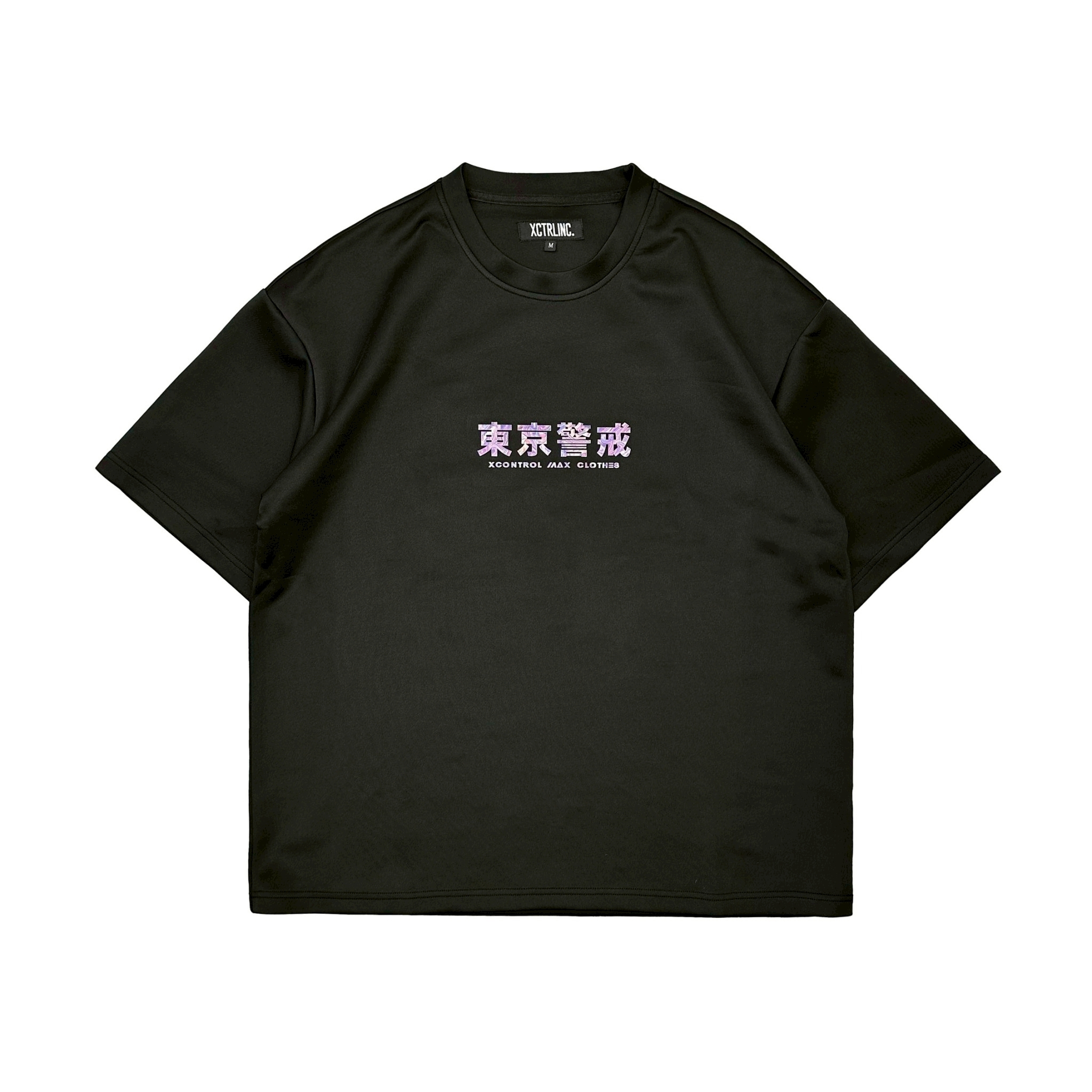 XCTRL 東京警戒光柵寬版短T-紫