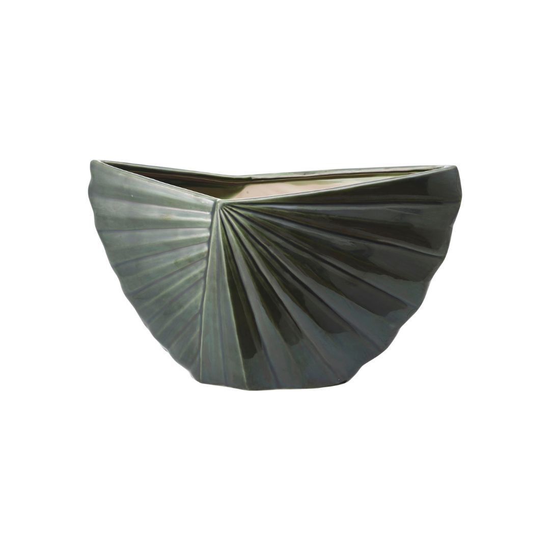 陶瓷花器 貝殼光 2色