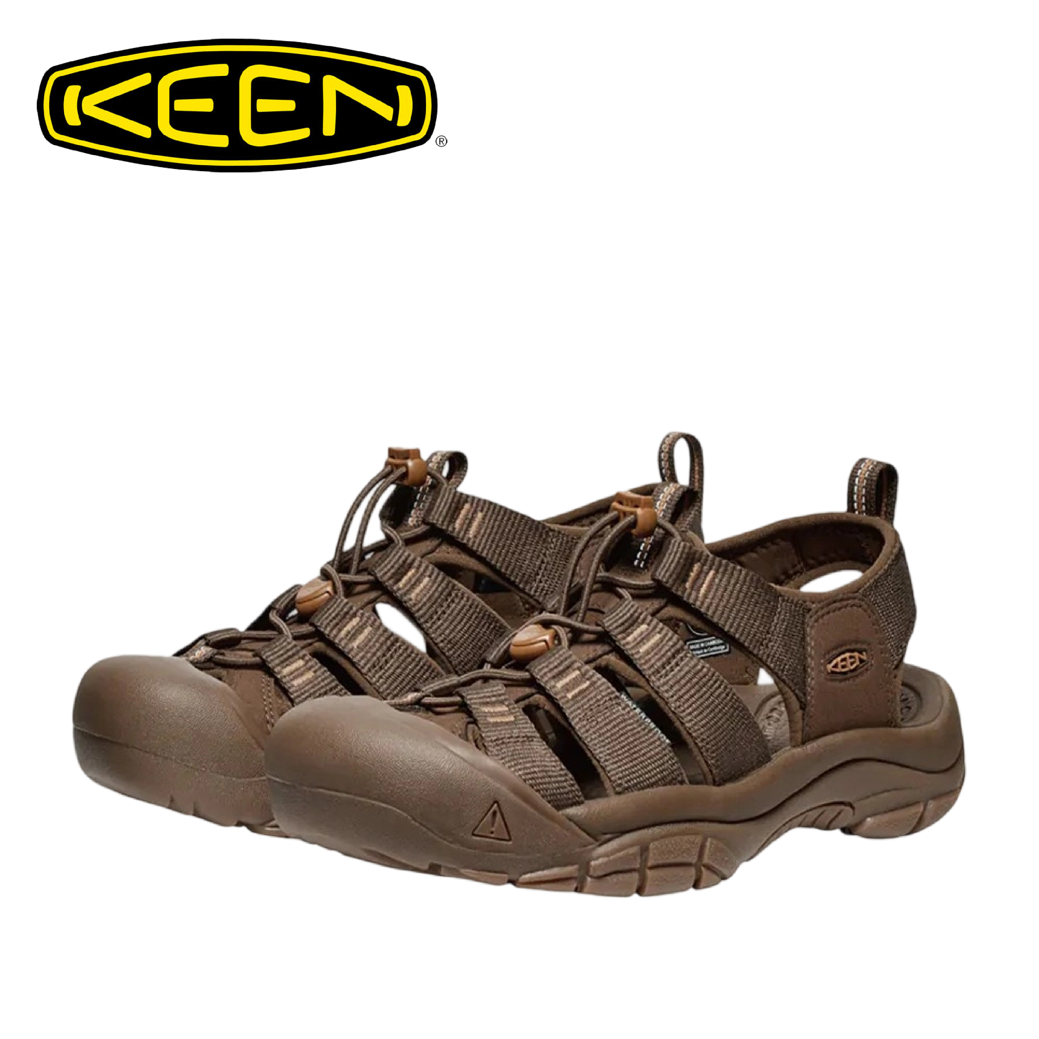 KEEN 美國 NEWPORT H2 水陸兩用護趾涼鞋 男款 (咖啡色) 30K30137