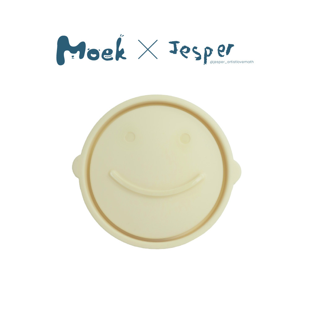 微笑蘑菇矽膠點心碗蓋∣Moek X Jesper