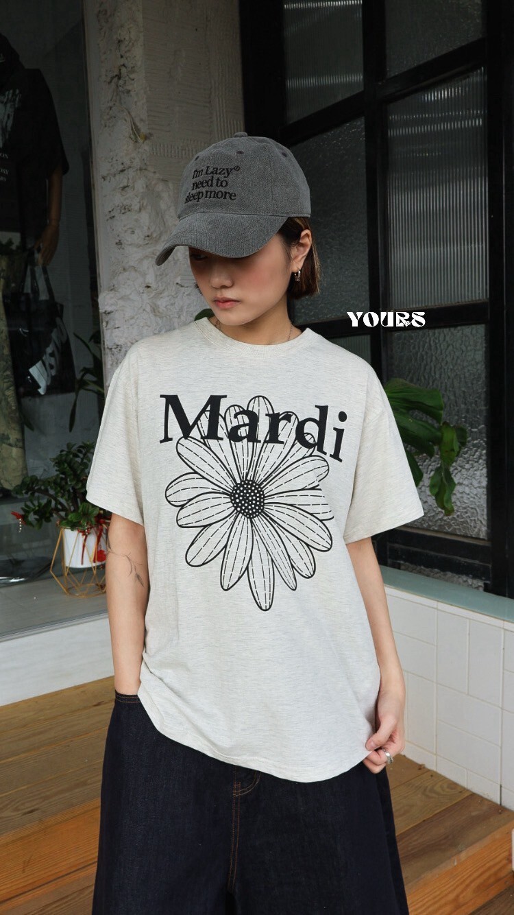 Mardi Mercredi 寬鬆 經典大花 (5colors)