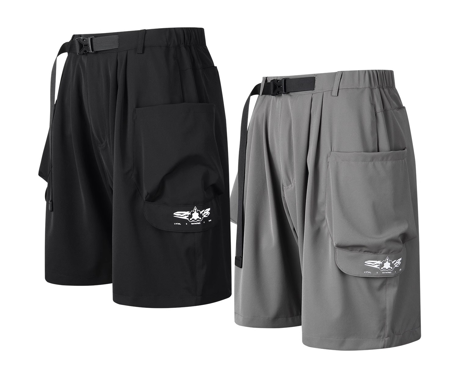 WHYWORKS 三方聯名25SS機能魯道夫速乾五分短褲
