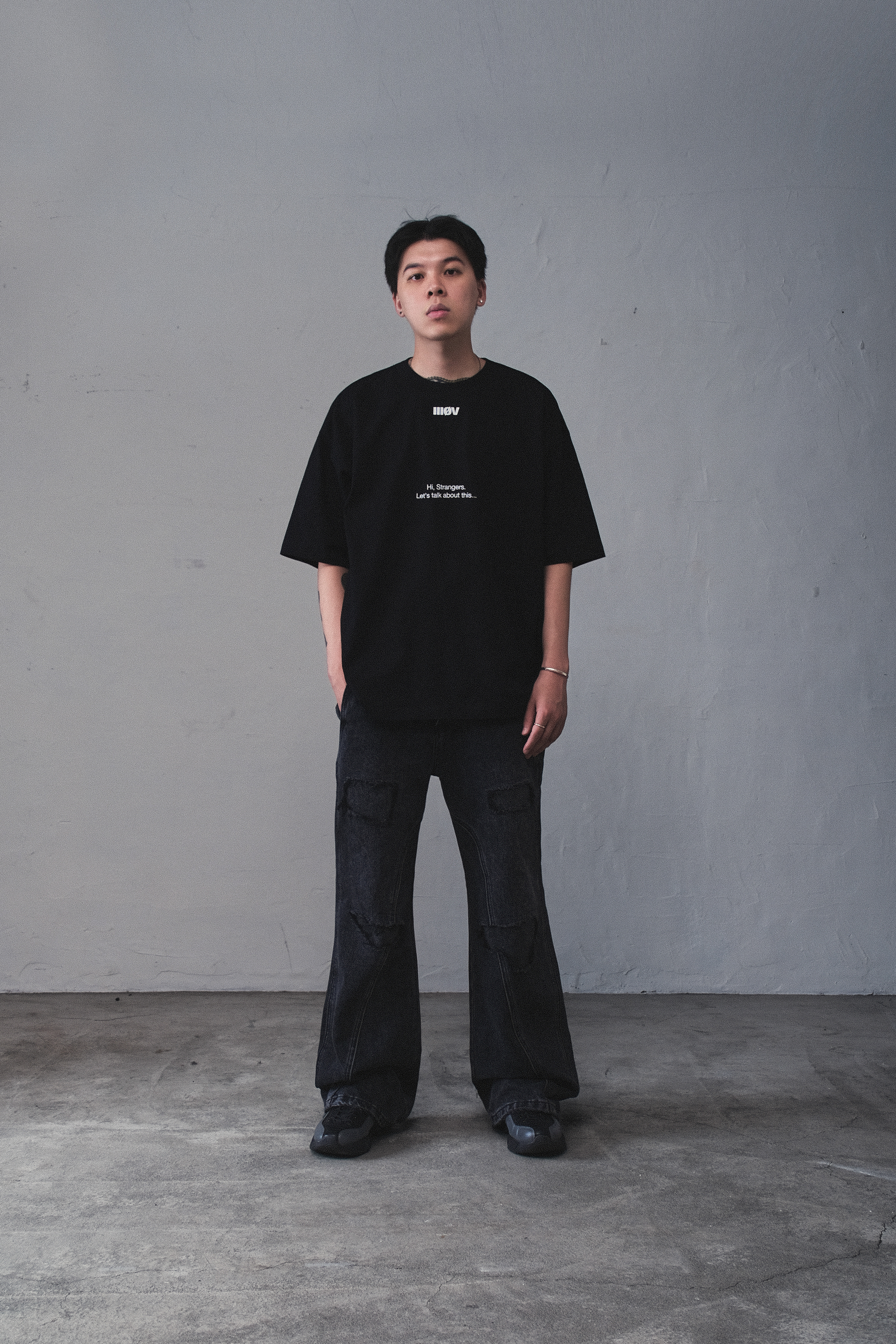 Wall of Sound - 3:20/“DIGSAW” Headline Tee - Black