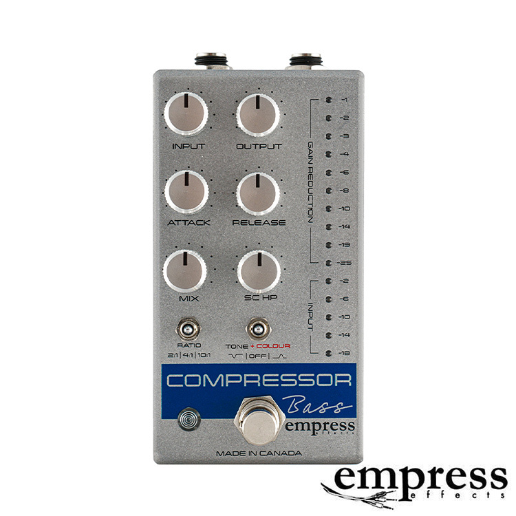 Empress Effects Bass Compressor 電貝斯專用 壓縮 效果器
