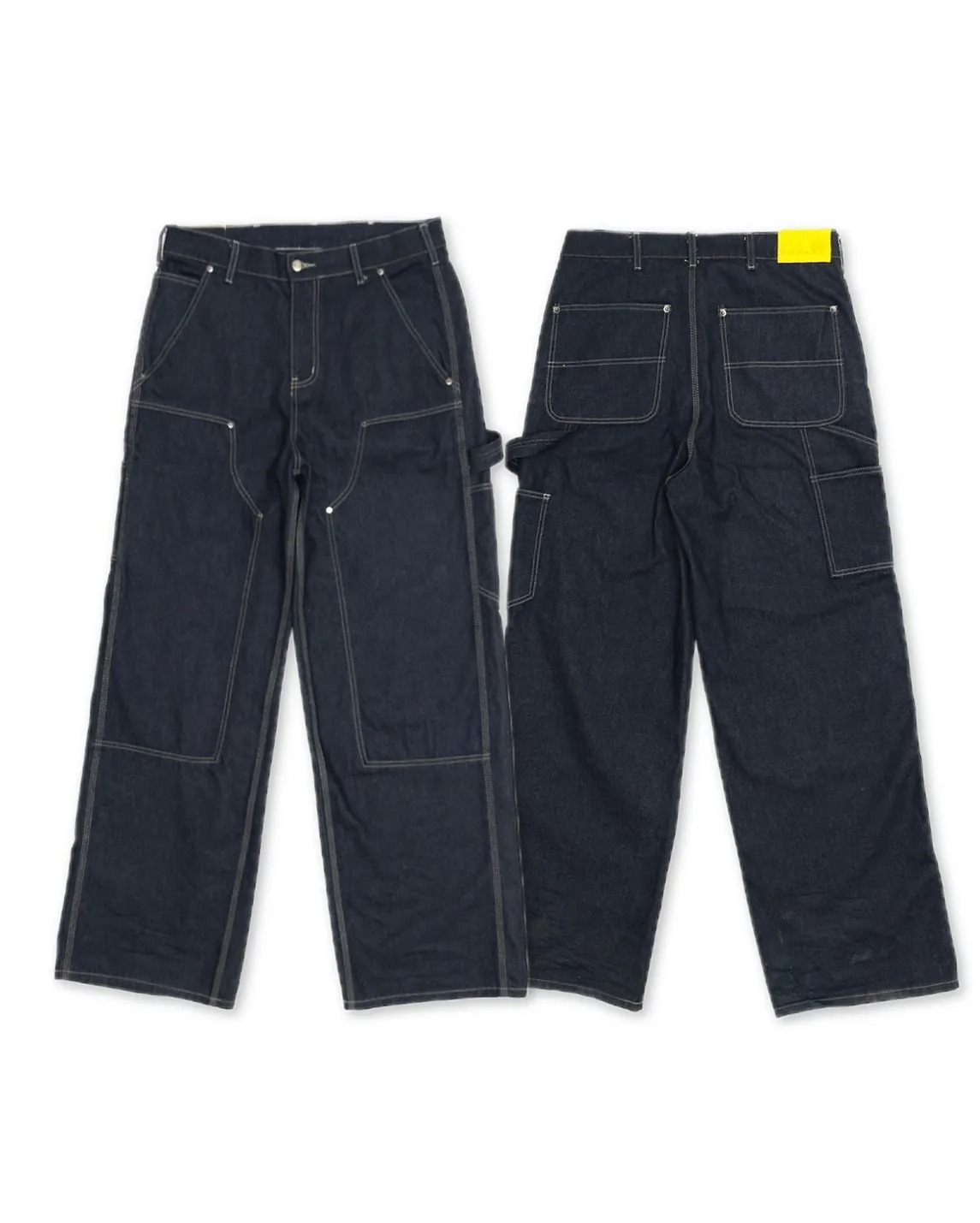 Bootlegway｜DOUBLE KNEES Denim Cargo 雙膝單寧工作牛仔褲 (Denim)