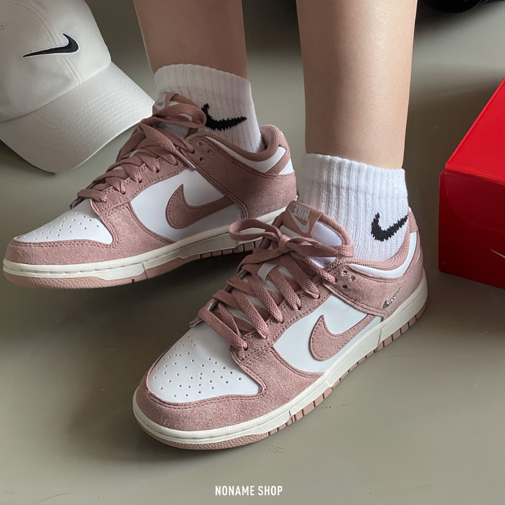NIKE Dunk Low “ Suede Rose ” 乾燥玫瑰粉 低筒 (女款)