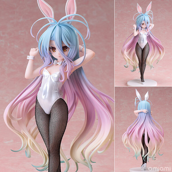 預訂12月   FREEing  白 兔女郎Ver.   遊戲人生  No Game No Life Shiro: Bunny Ver. (1/6 Scale) Complete Figure Pre-order