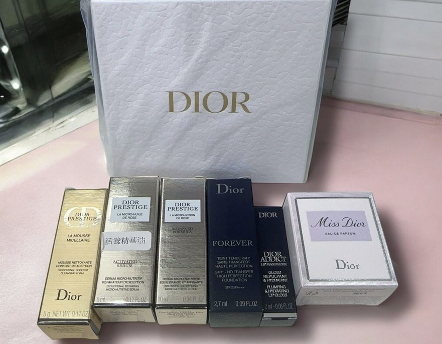 (3468)DIOR 小樣6件套 A set