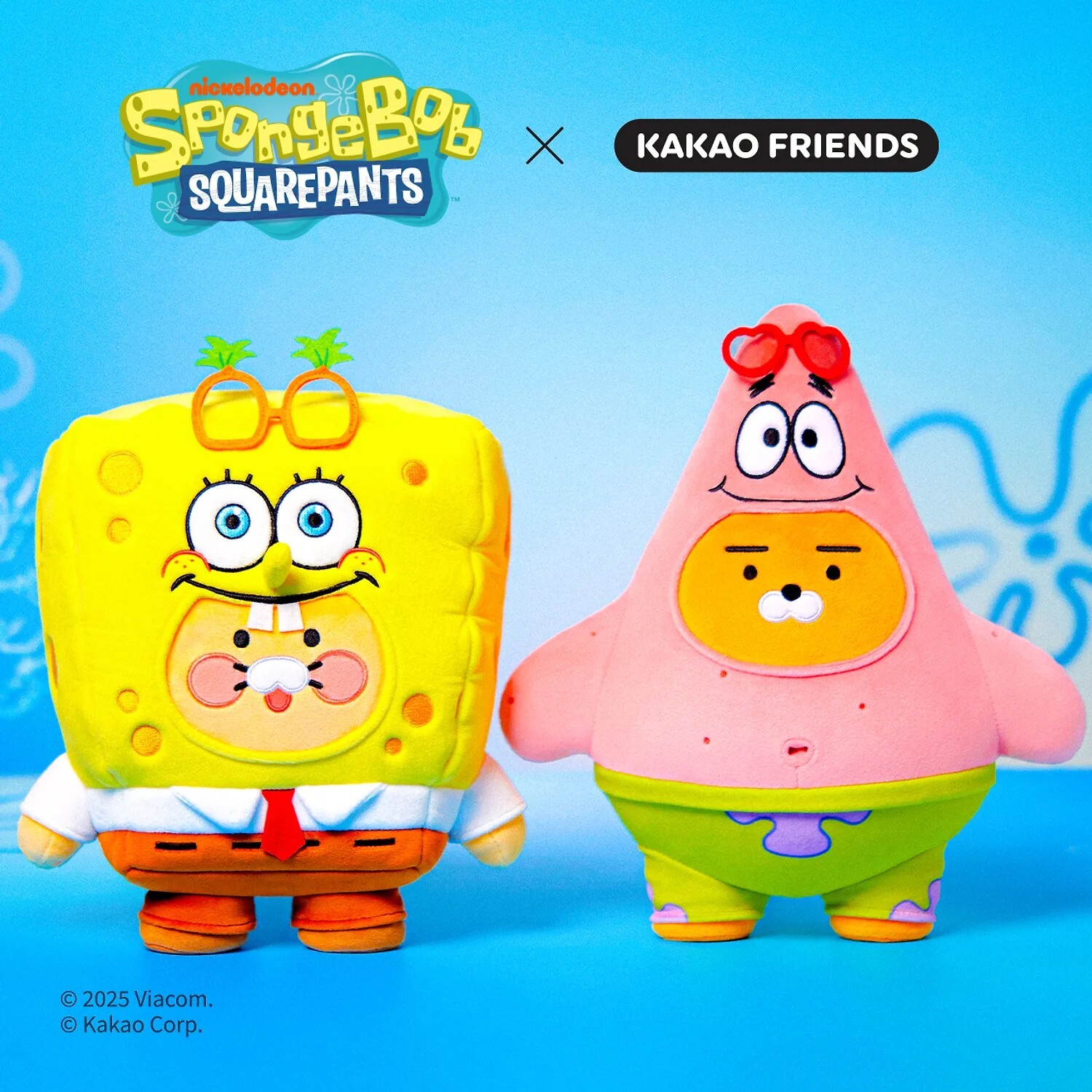 "代購" Kakao Friends X SpongeBob SquarePants 海綿寶寶 限量聯名 公仔 韓國限定