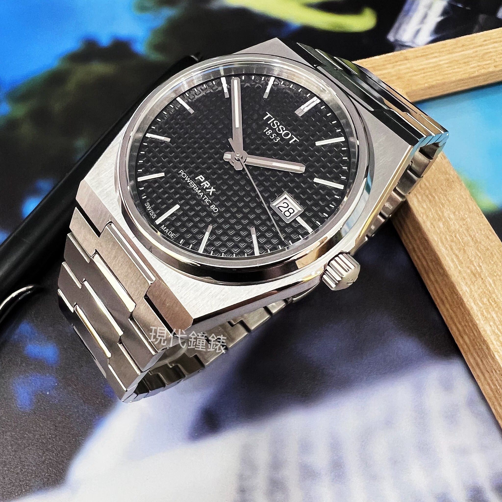 【TISSOT】PRX 系列 復刻機械錶T137407110510 40mm 現代鐘錶