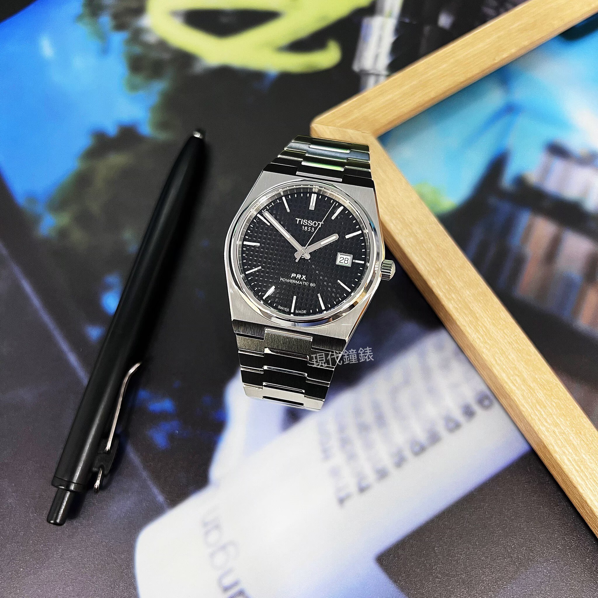 【TISSOT】PRX 系列 復刻機械錶T137407110510 40mm 現代鐘錶