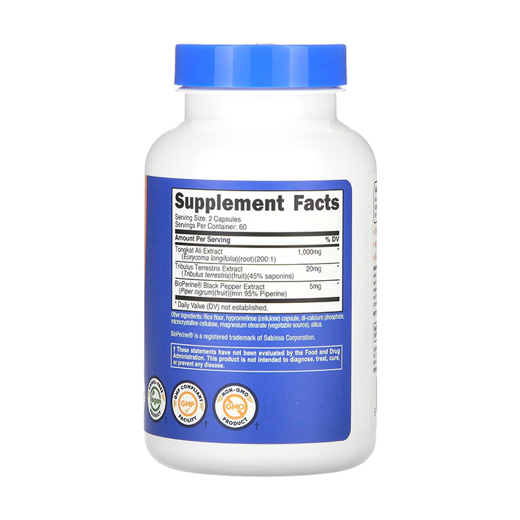 Nutricost, Tongkat Ali, 120 Capsules