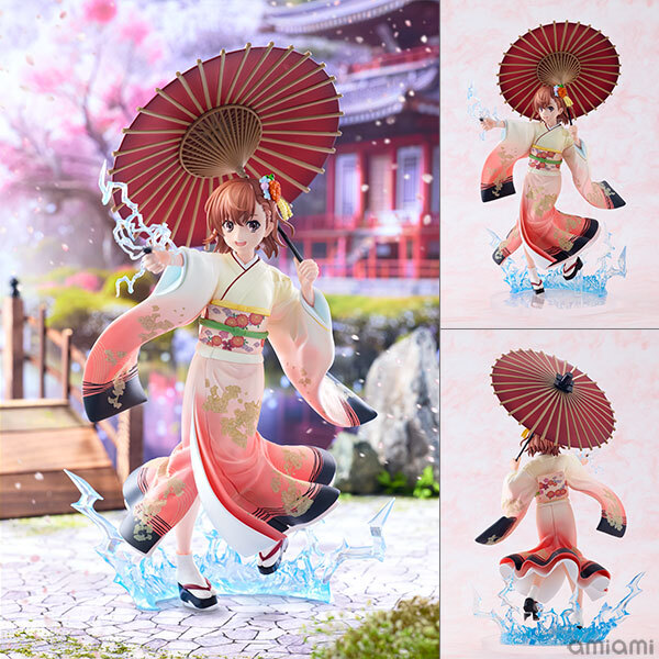 Feb KADOKAWA KDcolle A Certain Scientific Railgun T Mikoto Misaka Furisode Kimono ver. 1/7 Complete Figure Pre-order