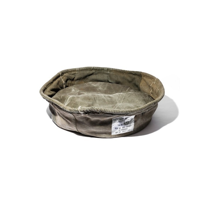 PUEBCO Vintage Tent Fabric Pet Bed Small