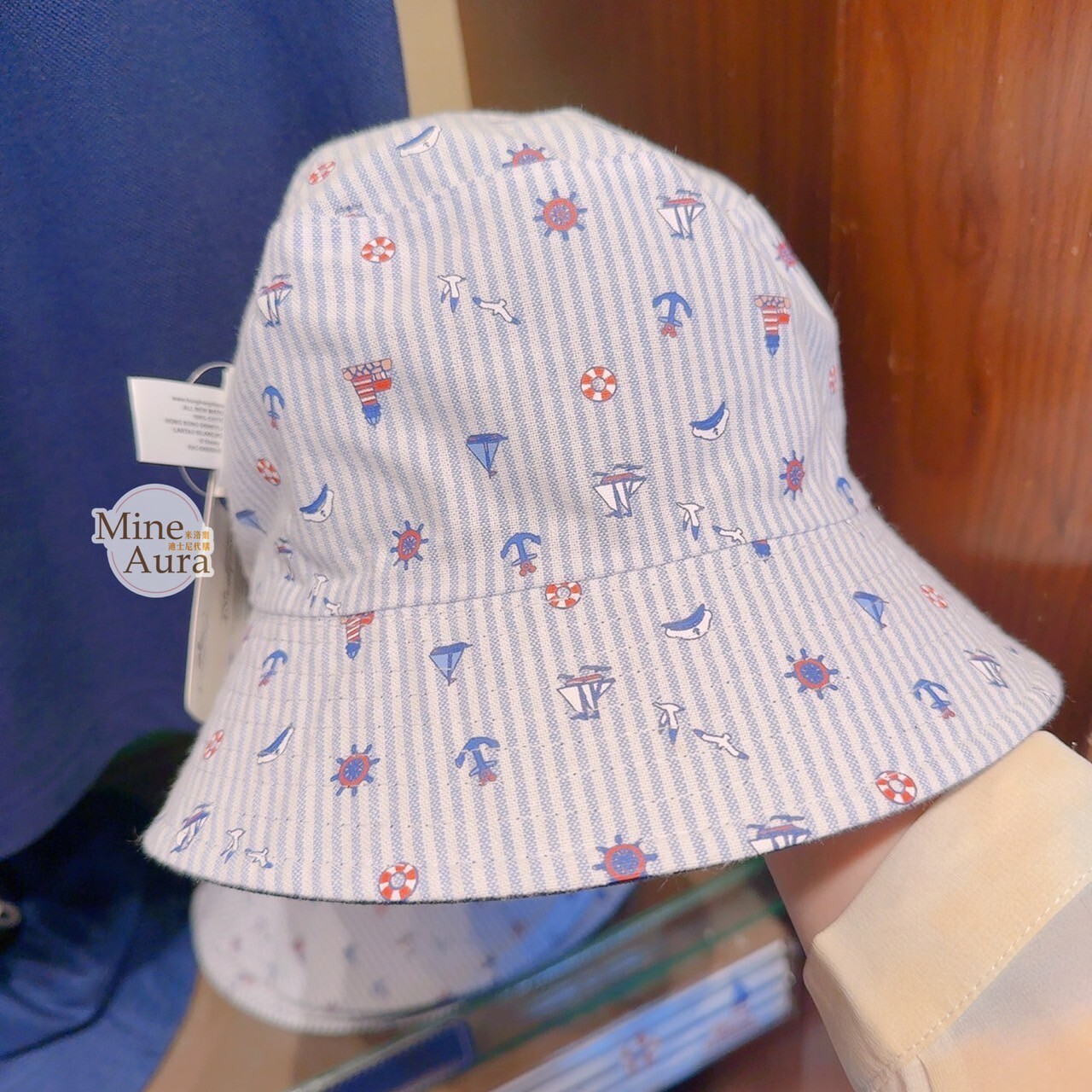 Coastal Days 米奇 Mickey 達菲 Duffy 雙面設計 圖案 漁夫帽 帽子 -香港迪士尼樂園