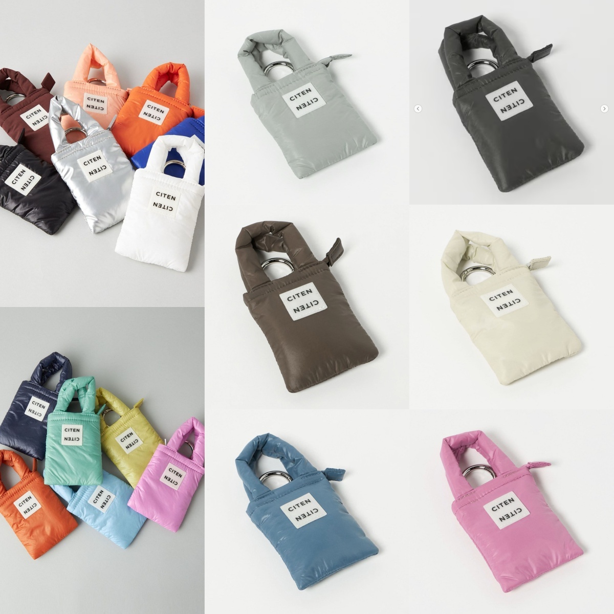 預購┃日本 CITEN 蓬鬆 迷你托特包造型 鑰匙圈 多色