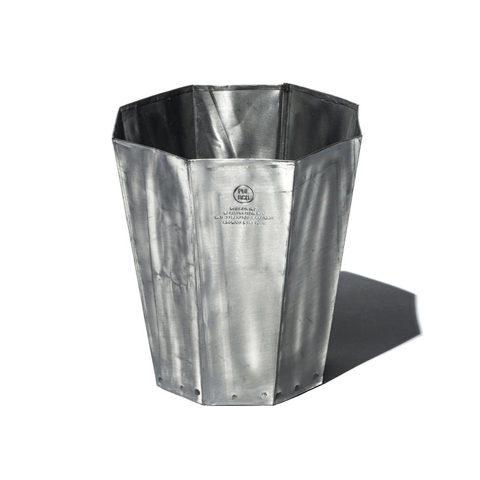 PUEBCO Recycle Steel Trash Can / Octagon