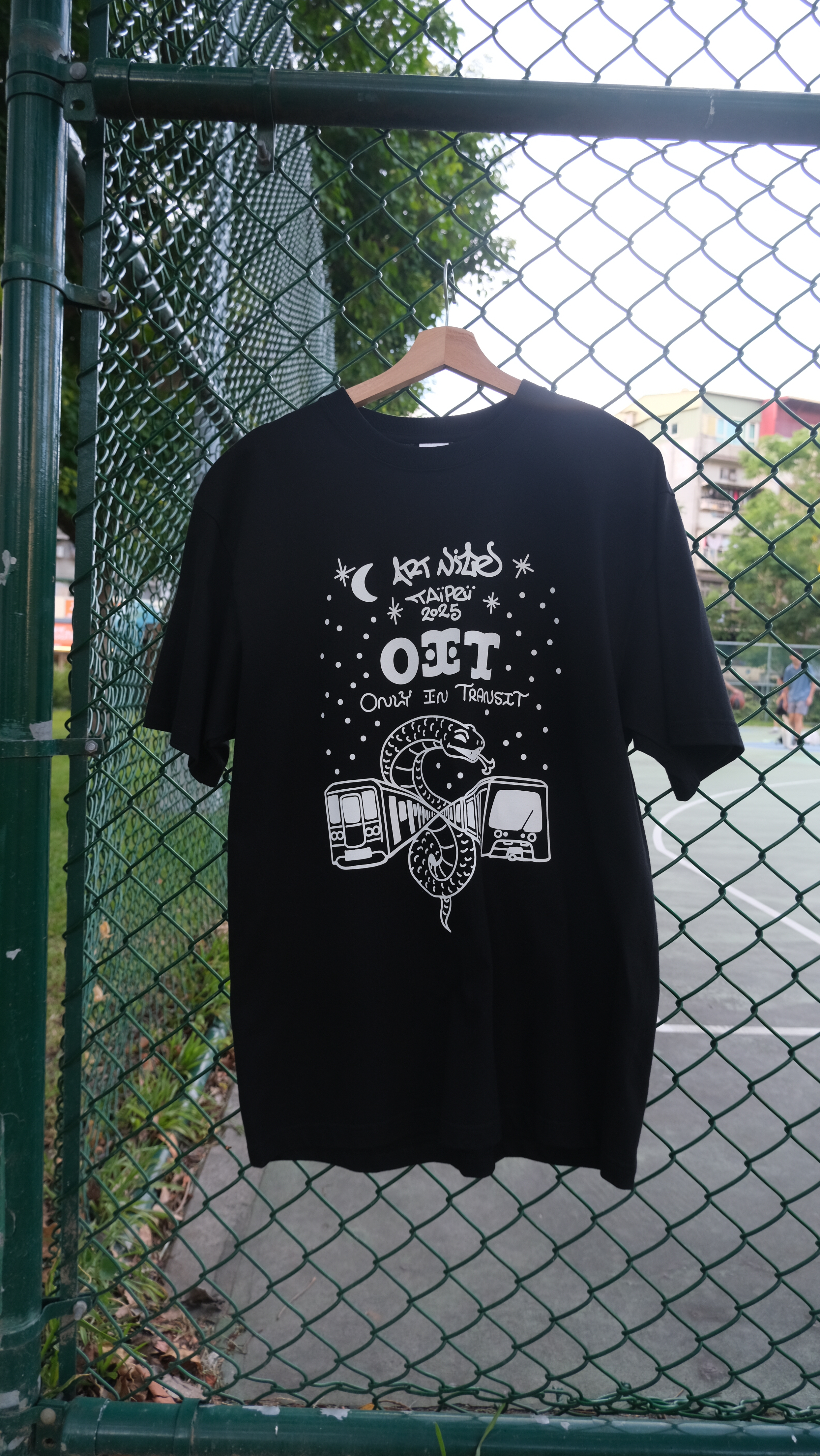 Art Nite @ Mess-age x OIT Black Tee