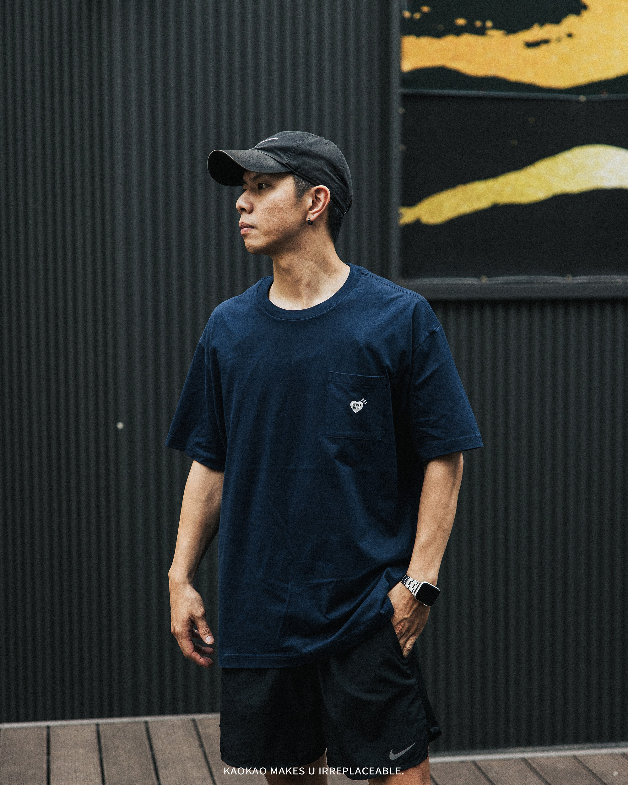 HUMAN MADE 3-PACK POCKET T-SHIRT SET 愛心口袋素T 三件組【hm29c