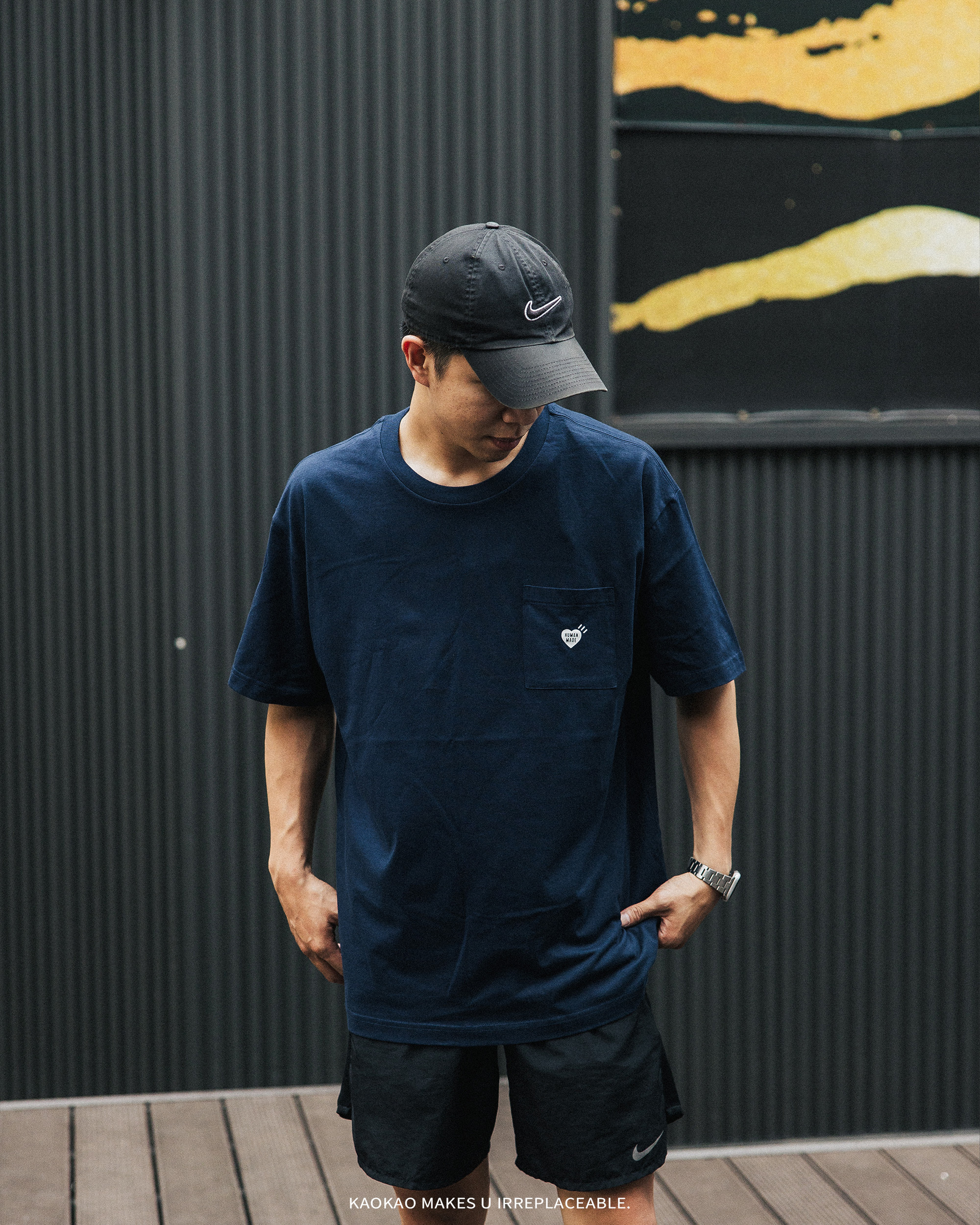 HUMAN MADE 3-PACK POCKET T-SHIRT SET 愛心口袋素T 三件組【hm29c